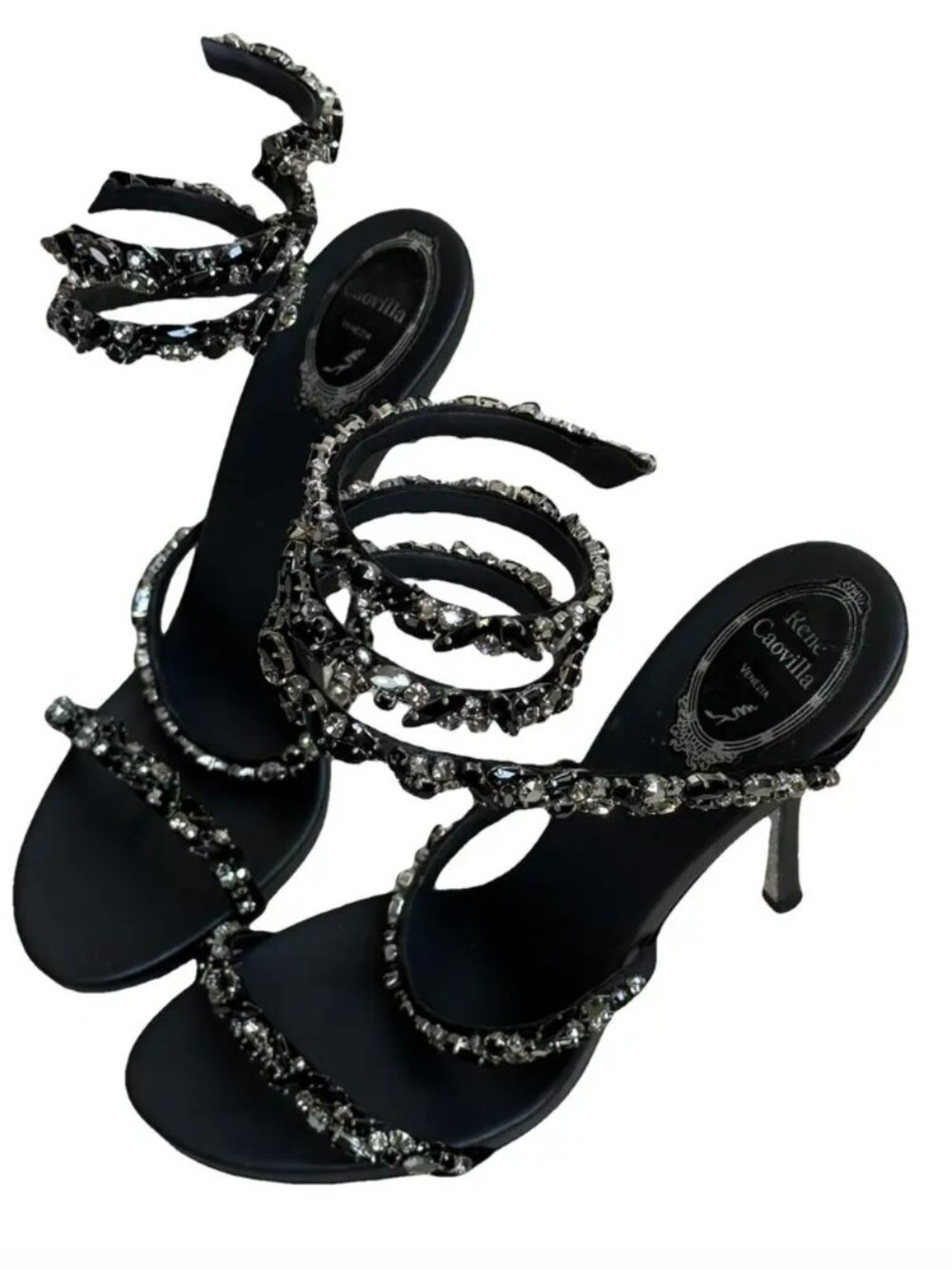 Rene Caovilla Cleo Leather Sandal